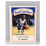 1991 Foot Locker Limited Ed Bo Jackson #2 Indent