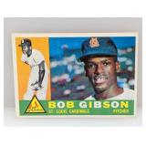 1960 Topps Bob Gibson #73 Creases/Corners/Edges