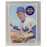 1969 Topps Kevin Collins Miracle Met Corners/Edges