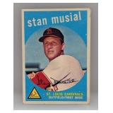 1959 Topps Stan Musial 150 Corners/Edges/Surface
