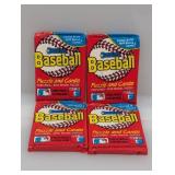 (4) 1988 Donruss Baseball Pack