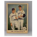 1959 Fleer Ted Willams First Spring Training C/E/S