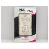 1oz .999 Silv Nadir Art Bar