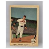 1959 Fleer Ted Willams Ted Wins Triple Crown C/E/S
