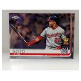2019 Topps Chrome Juan Soto Rookie of the Year