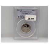 PCGS 2011-S PR70DCAM Vicksburg NP Quarter