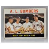 1964 Topps Mantle Maris & Kaline 331 Corners/Edges