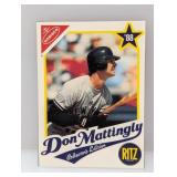 1988 Nabisco Ritz Hand Cut Don Mattingly HOF Edge
