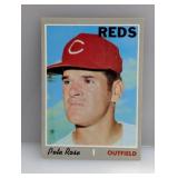 1970 Topps Baseball #580 Pete Rose "Reds" Corner