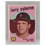 1959 Topps Larry Osborne #524ï¿½ Surface/Stains