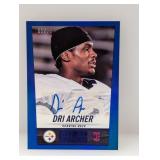 2014 Score #367 Blue RC Auto DRI ARCHER 6/99