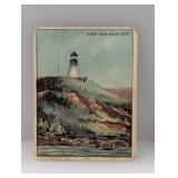 1911 Hassan Cigarettes Cape San Juan Light Damage