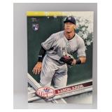 2017 Topps Holiday Aaron Judge Rookie #99