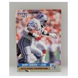 1991 Pro Set #10 Barry Sanders HOF