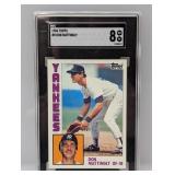 1984 Topps #8 Don Mattingly SGC 8