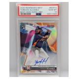 2020 Bowmans Best Yordan Alvarez RC Ref Auto PSA10
