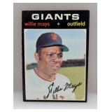 1971 Topps #600 Willie Mays HOF Giants C/E