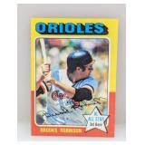 1975 Topps #50 Brooks Robinson HOF Orioles E