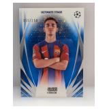 2023-24 Topps UEFA Ultimate Ch Blue Ref GAVI /150