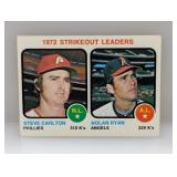 1973 Topps #67 Nolan Ryan Strikeout Leaders HOF