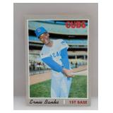 1970 Topps #630 Ernie Banks HOF Cubs C/E