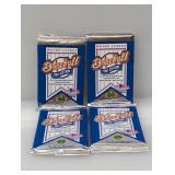 (4) 1991 UD Low & High # In Packs Poss Aaron Auto