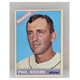 1966 Topps Phil Niekro HOF Braves Corners/Edges