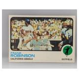 1973 Topps #175 Frank Robinson HOF Angels C/E/S
