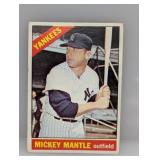 1966 Topps Mickey Mantle HOF Creases/Corners/Edges