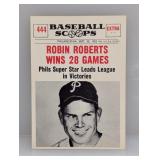 1960 Baseball Scoops Robin Roberts Wins 28 Games