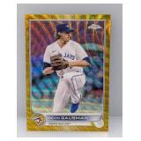 2022 Topps Chrome #40 KEVIN GAUSMAN orange 14/50