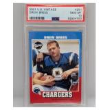 2001 Upper Deck Vintage Drew Brees RC 251 PSA 10