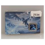 1G .999 Silv Dragon Bullion