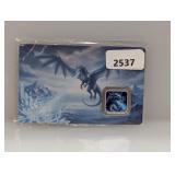 1G .999 Silv Dragon Bullion