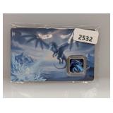 1G .999 Silv Dragon Bullion