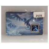 1G .999 Silv Dragon Bullion