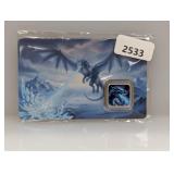 1G .999 Silv Dragon Bullion