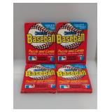 (4) 1988 Donruss Baseball Packs