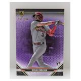 2021 Topps Triple Thread Dylan Carlson RC 201/299