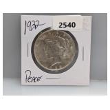 1922 90% Silv Peace $1 Dollar