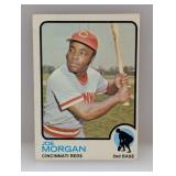 1973 Topps #230 Joe Morgan HOF Reds Crease/E