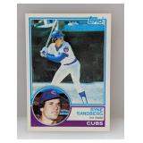 1983 Topps #83 Ryne Sandberg RC HOF Cubs S/S