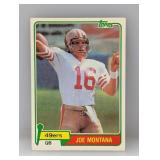 1981 Topps Joe Montana RC #216 Corners/Edges