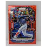 2021 Panini Prizm Red #126 BRENT ROOKER RC 18/99