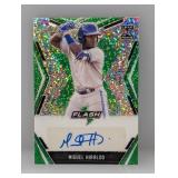 2020 Hiraldo Leaf Flash Green Sparkle Ref Auto /25