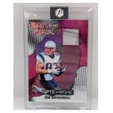 2025 Rob Gronkowski Leaf Pink Ref Patch Relic /8