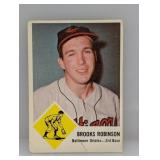 1963 Fleer #4 Brooks Robinson HOF Orioles Damage