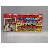 1991 Topps Traded Baseball Box