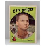 1959 Topps Gary Geiger #521ï¿½ Edges/Corners/Surface