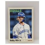 2024 Topps Archives Bobby Witt Jr Edges